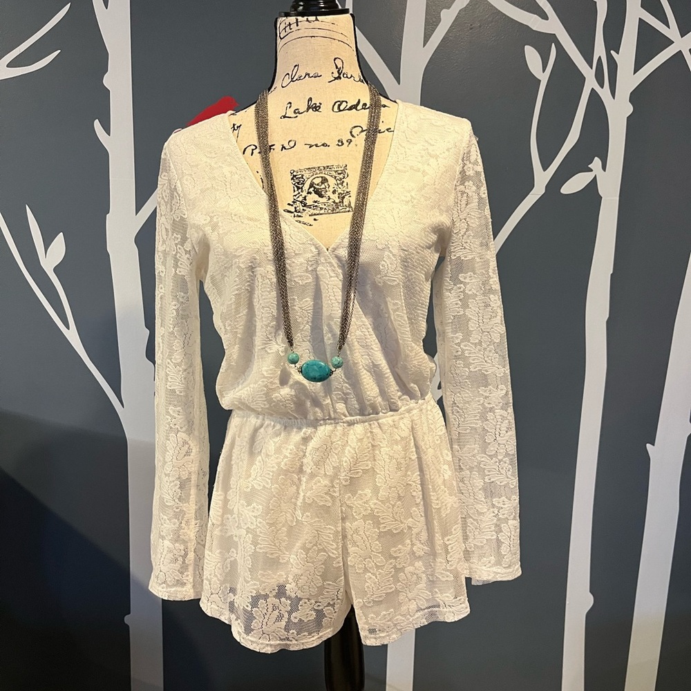 Express Lace Romper